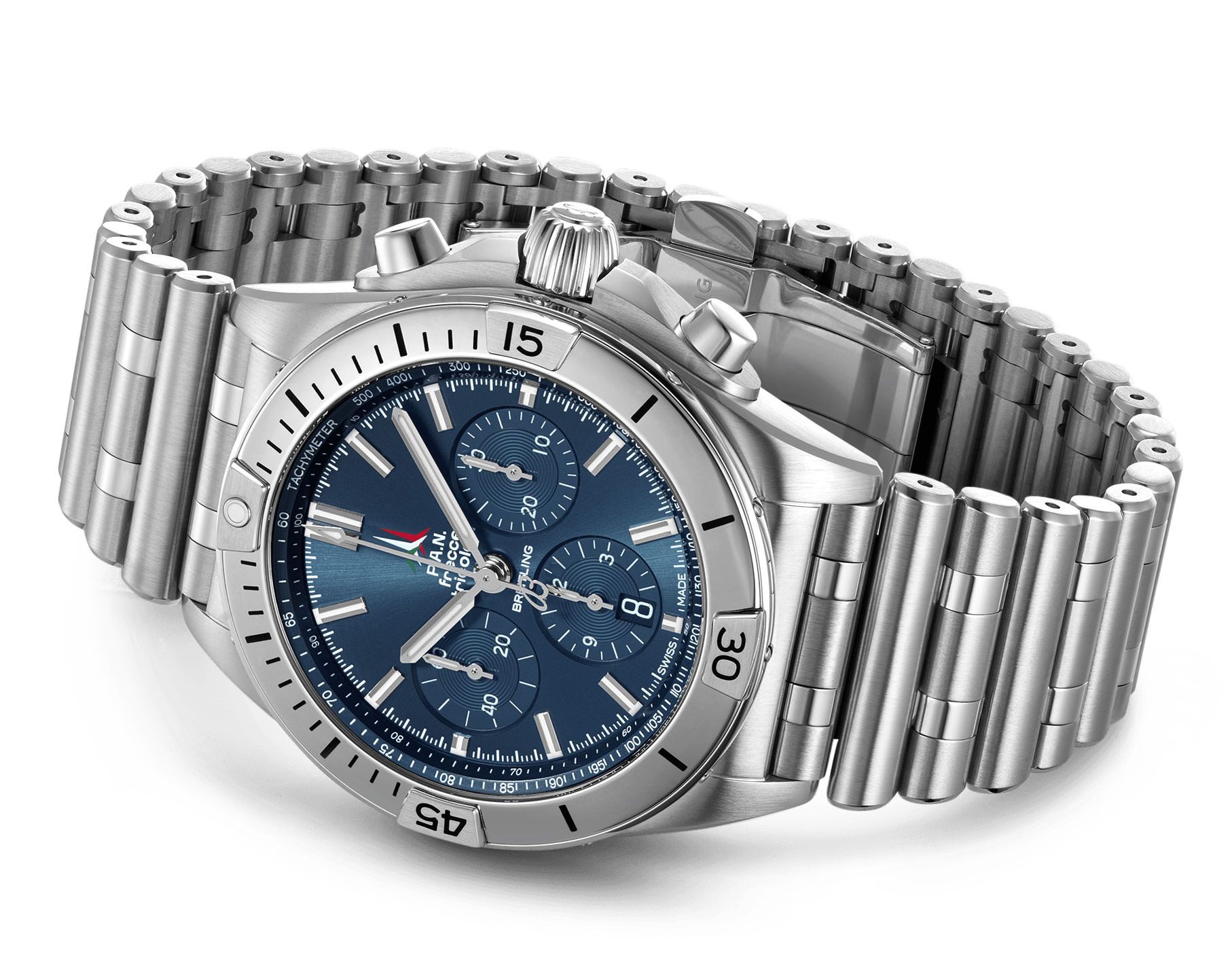 Breitling Chronomat  Blue Dial 42 mm Automatic Watch For Men - 3