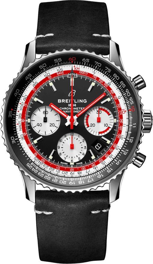 Breitling Navitimer  Black Dial 43 mm Automatic Watch For Men - 1