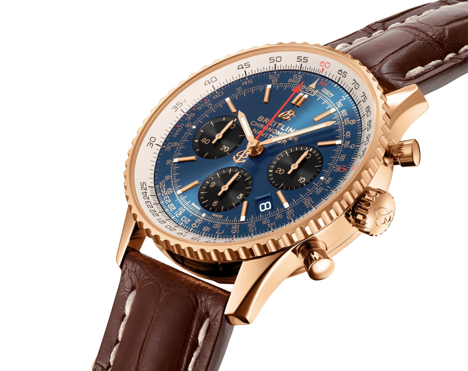 Breitling Navitimer  Blue Dial 43 mm Automatic Watch For Men - 2