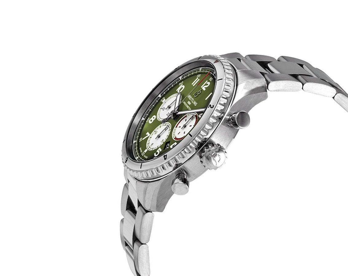 Breitling Navitimer  Green Dial 43 mm Automatic Watch For Men - 3