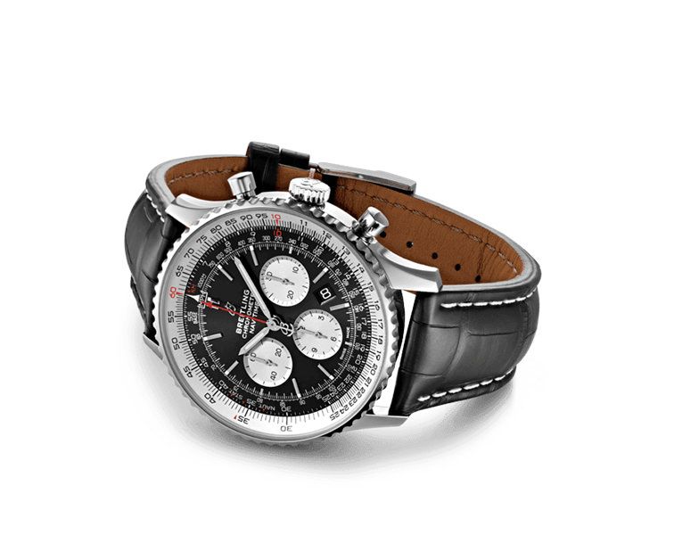 Breitling Navitimer  Black Dial 46 mm Automatic Watch For Men - 3