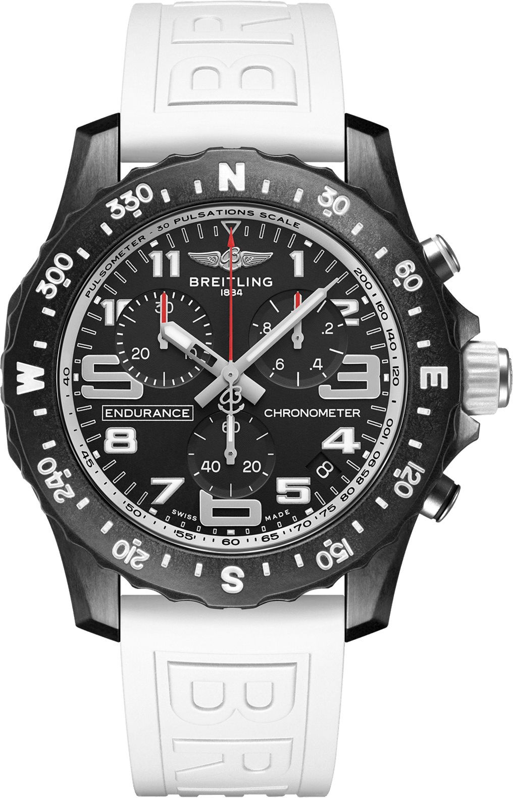 Breitling Professional  Black Dial 44 mm Quartz Watch For Men - 1