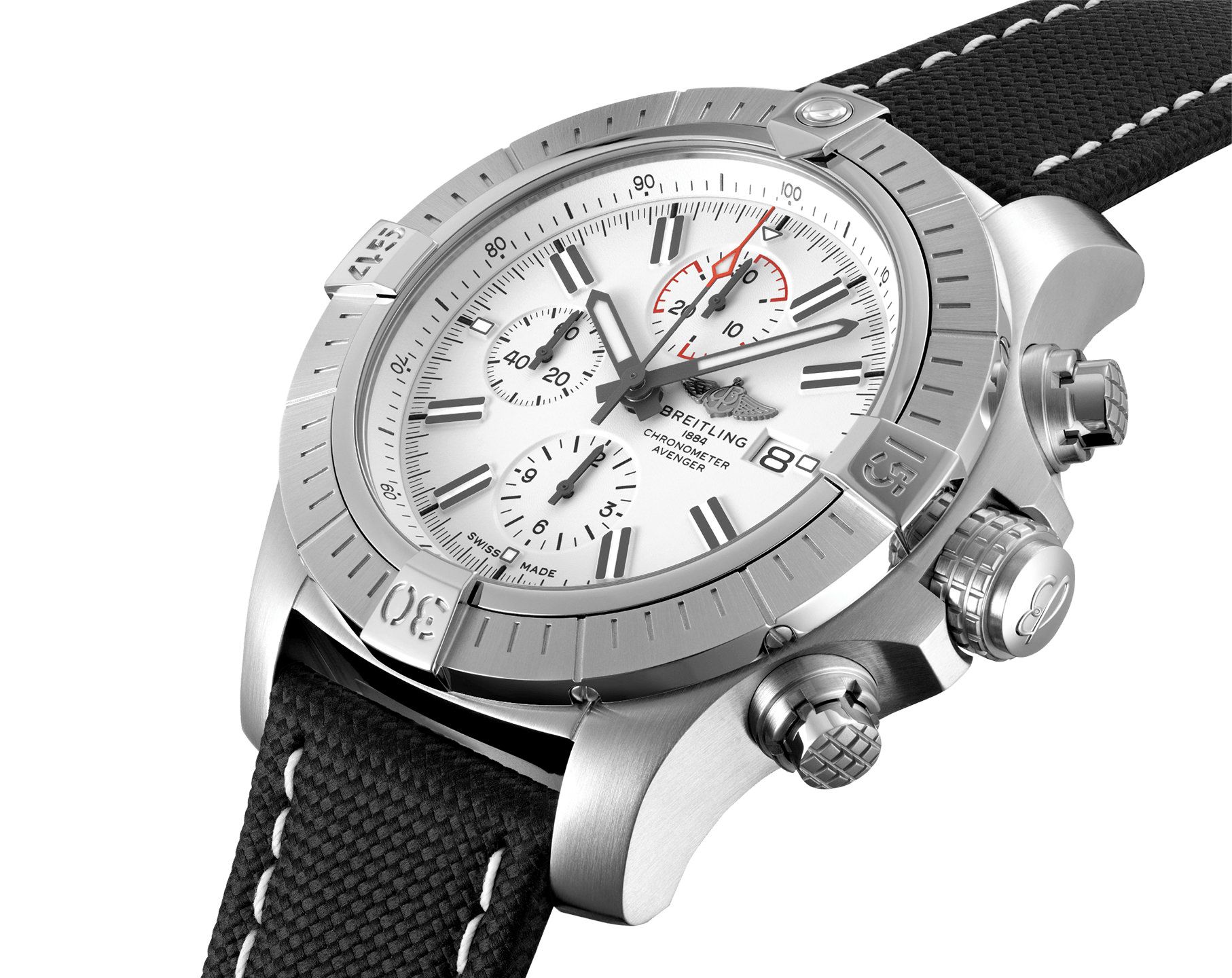 Breitling Avenger  White Dial 48 mm Automatic Watch For Men - 2