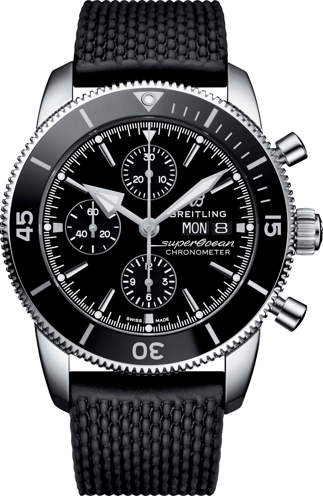 Breitling Superocean Heritage  Black Dial 44 mm Automatic Watch For Men - 1