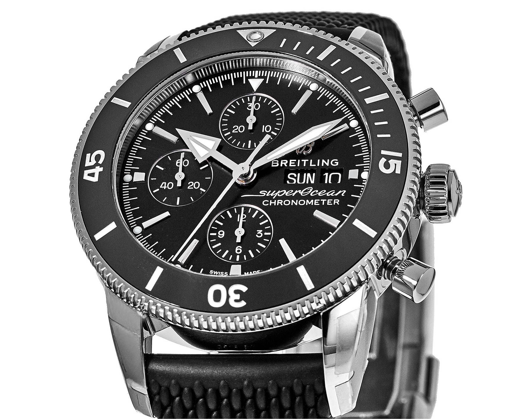 Breitling Superocean Heritage  Black Dial 44 mm Automatic Watch For Men - 5