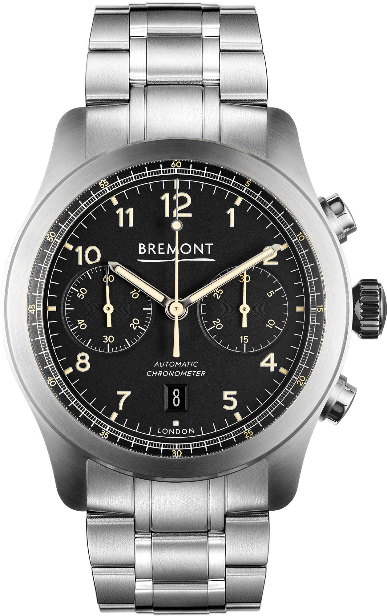 Bremont Altitude Pilot Chronographs Black Dial 43 mm Automatic Watch For Men - 1