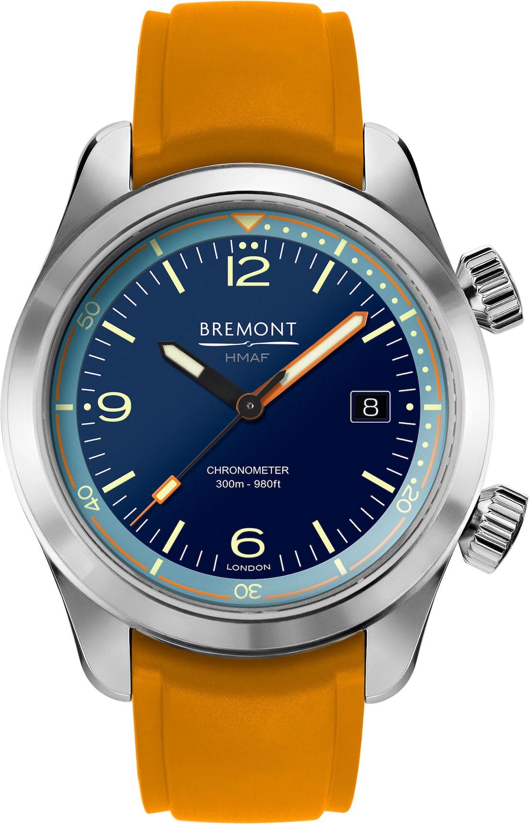 Bremont Armed Forces Argonaut Blue Dial 42 mm Automatic Watch For Men - 1