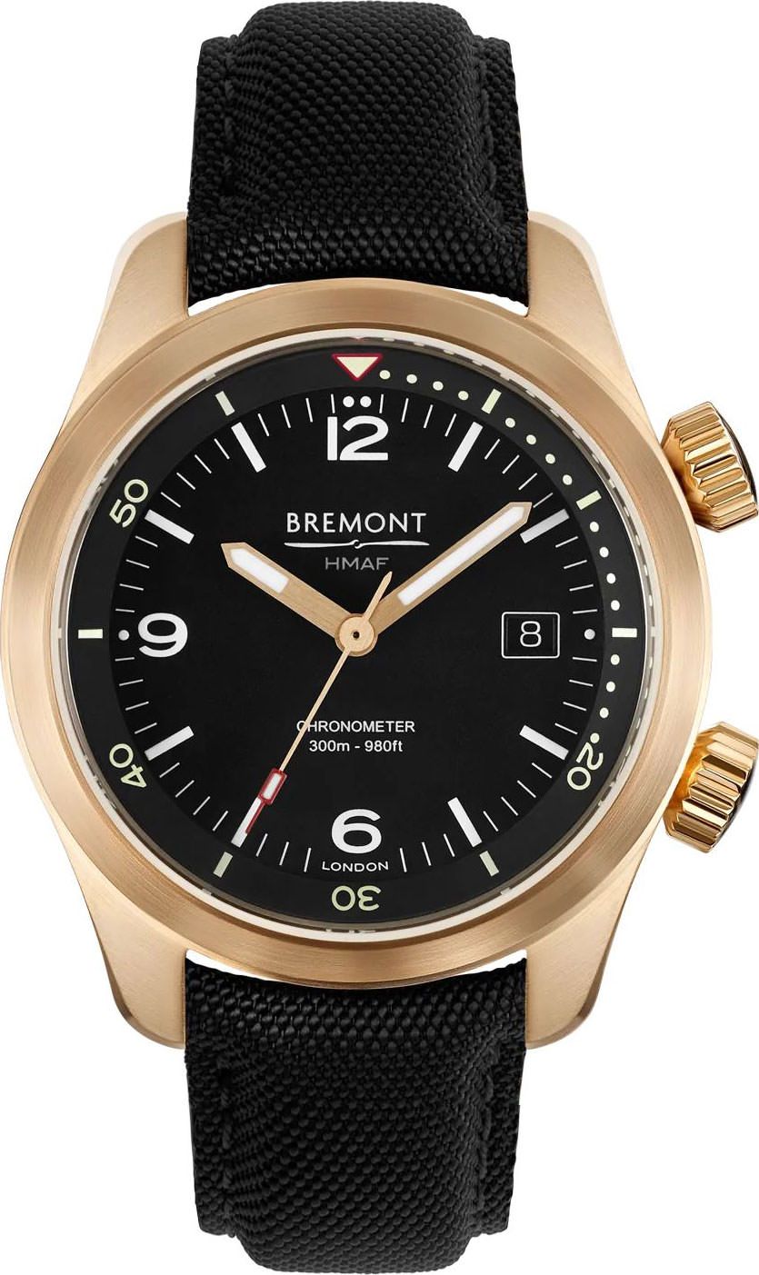 Bremont Armed Forces Argonaut Black Dial 42 mm Automatic Watch For Men - 1