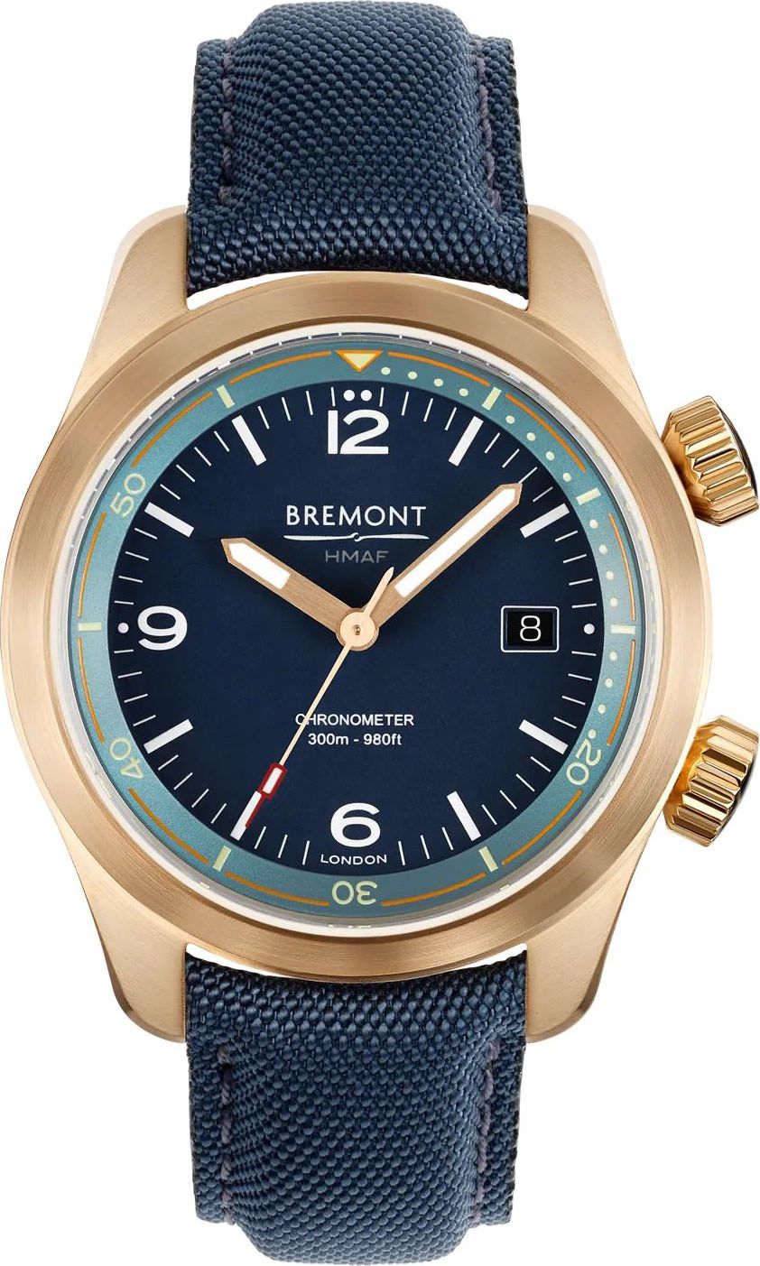 Bremont Armed Forces Argonaut Blue Dial 42 mm Automatic Watch For Men - 1