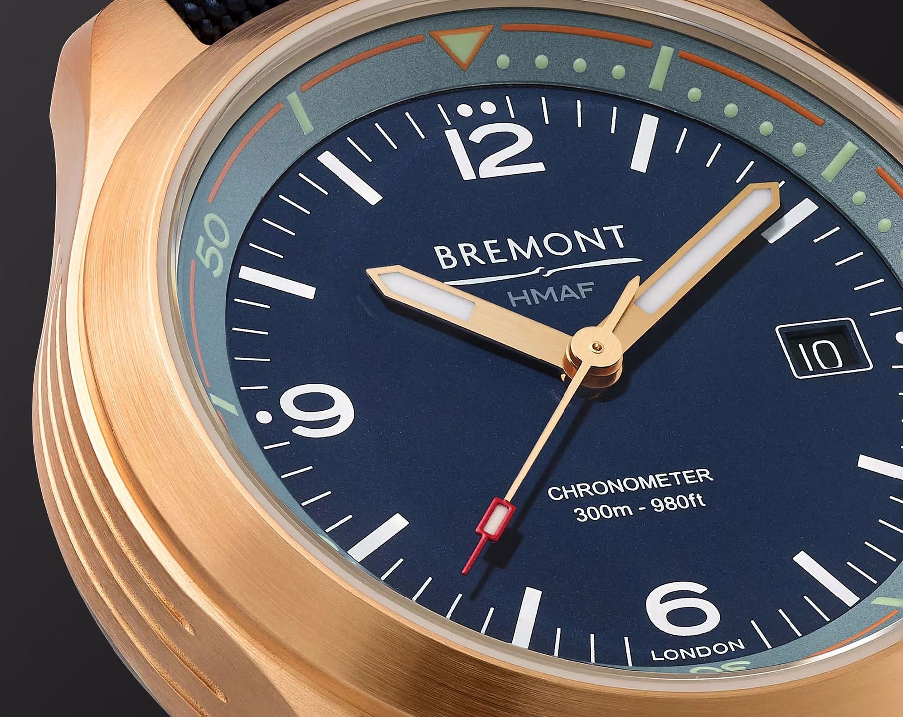 Bremont Armed Forces Argonaut Blue Dial 42 mm Automatic Watch For Men - 8