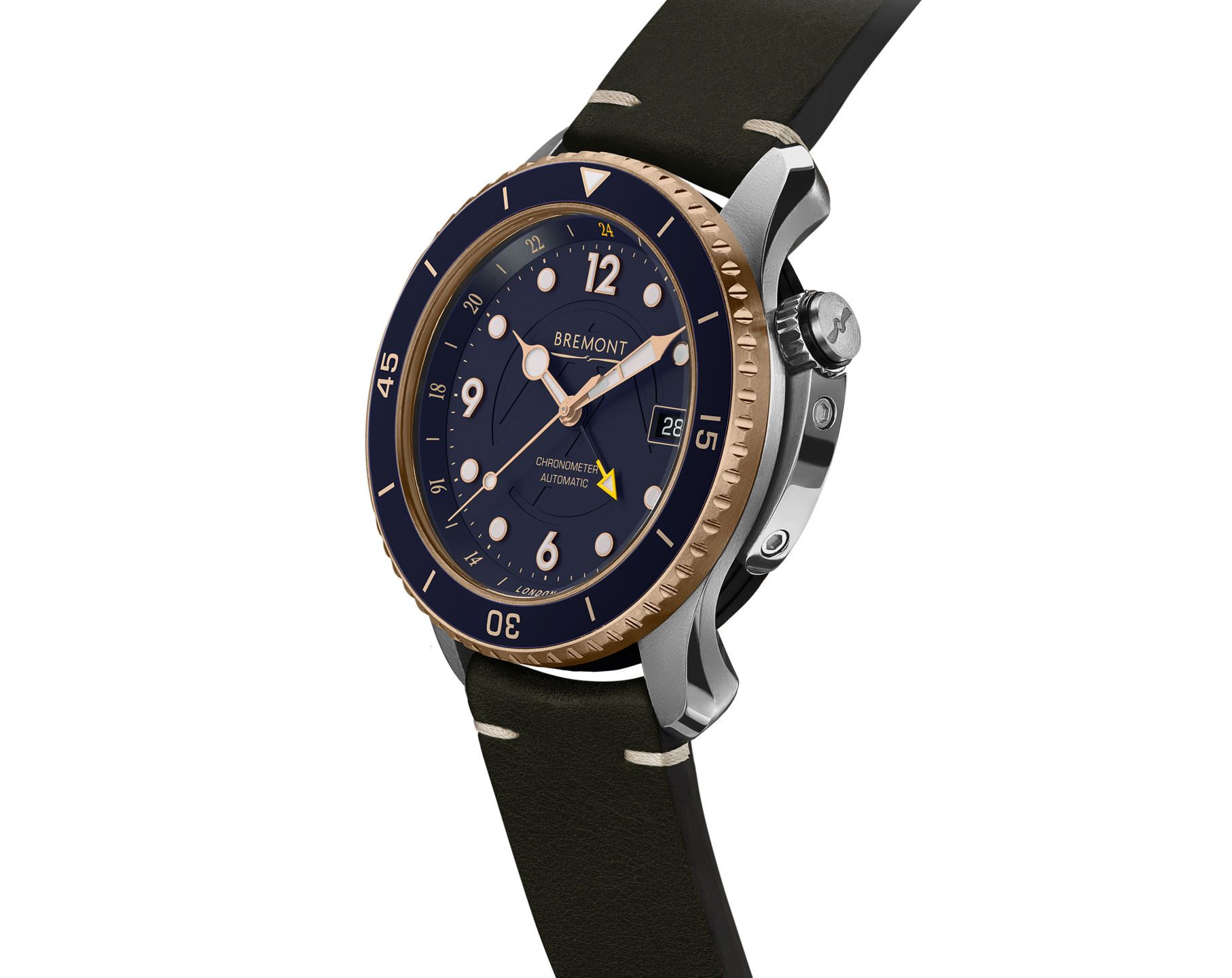 Bremont Supermarine Project Possible Blue Dial 43 mm Automatic Watch For Men - 3