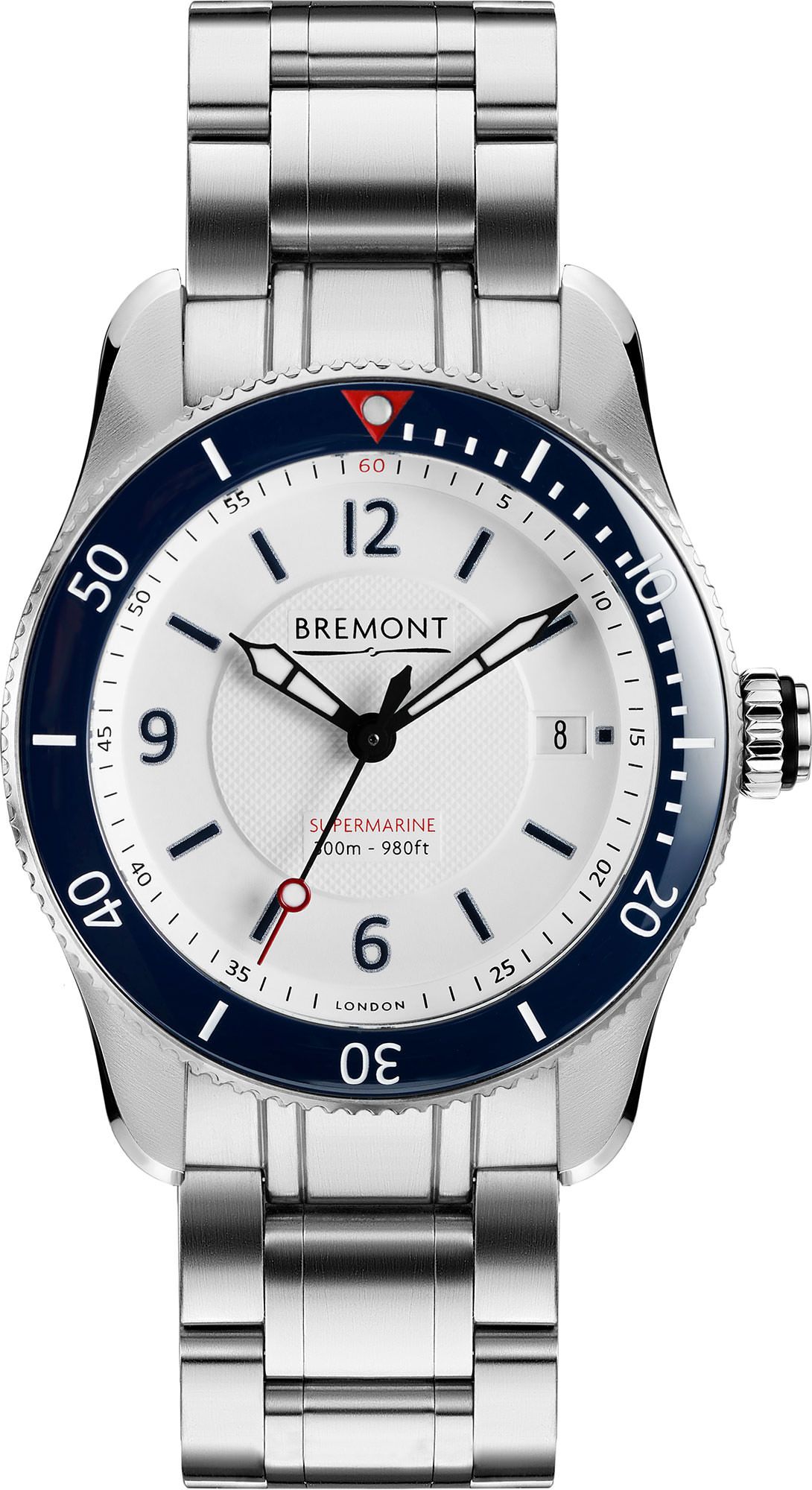 Bremont Supermarine S300 White Dial 40 mm Automatic Watch For Men - 1