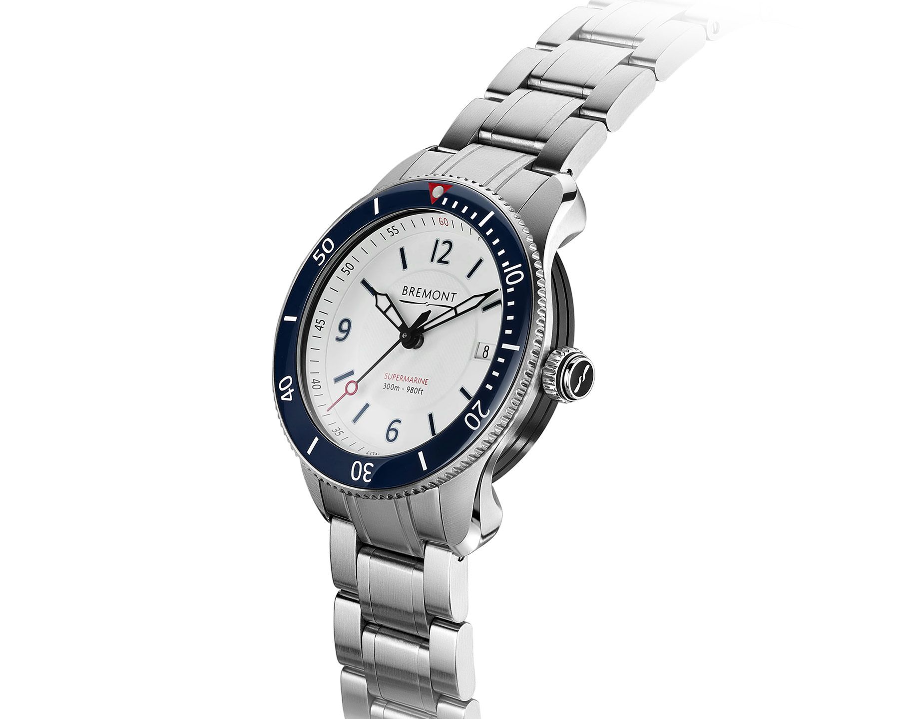 Bremont Supermarine S300 White Dial 40 mm Automatic Watch For Men - 2