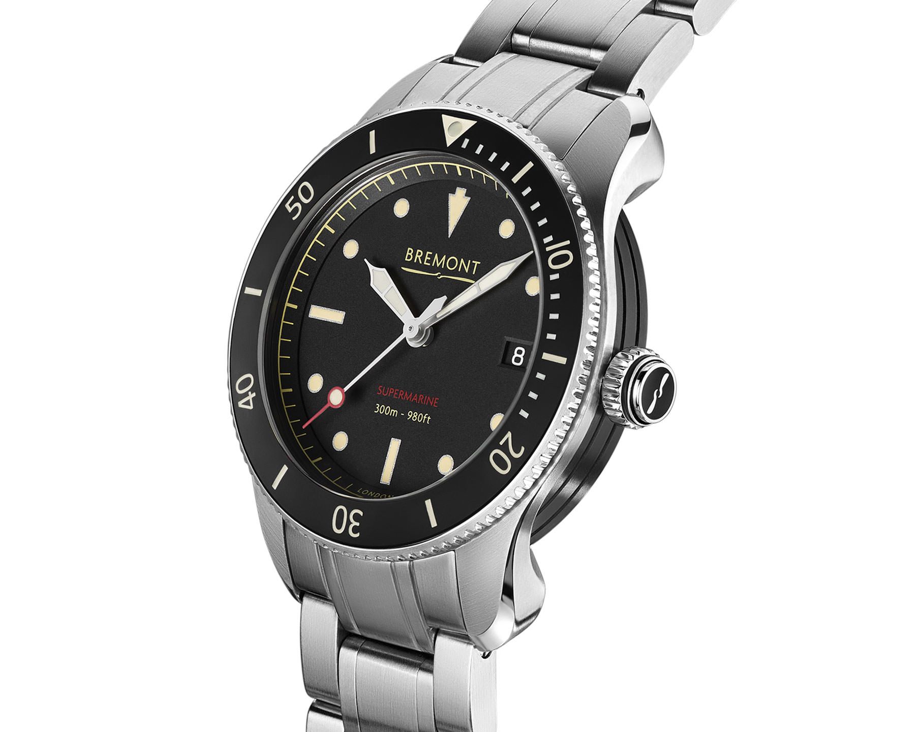 Bremont Supermarine S301 Black Dial 40 mm Automatic Watch For Men - 2