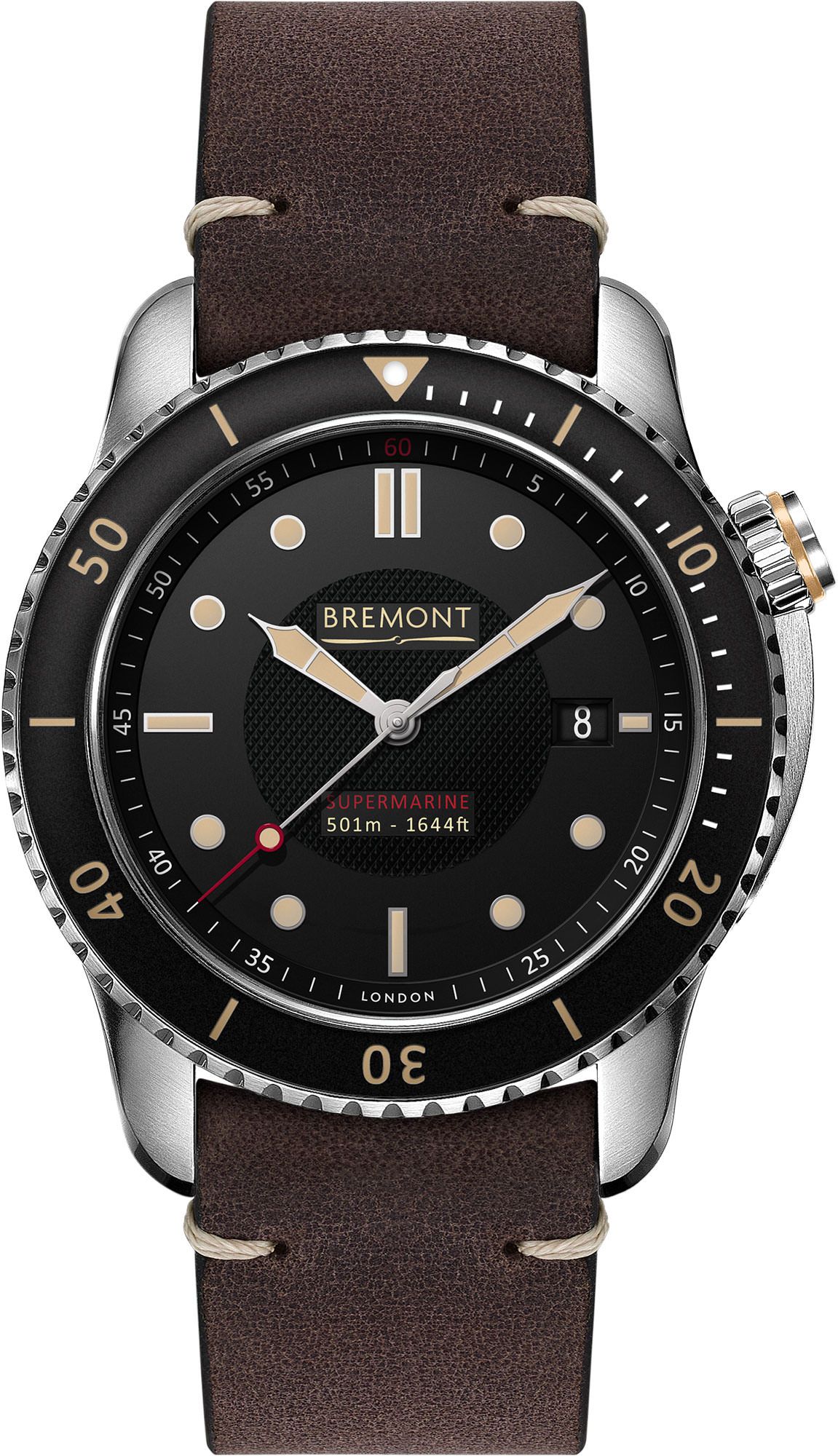 Bremont Supermarine S501 Black Dial 43 mm Automatic Watch For Men - 1