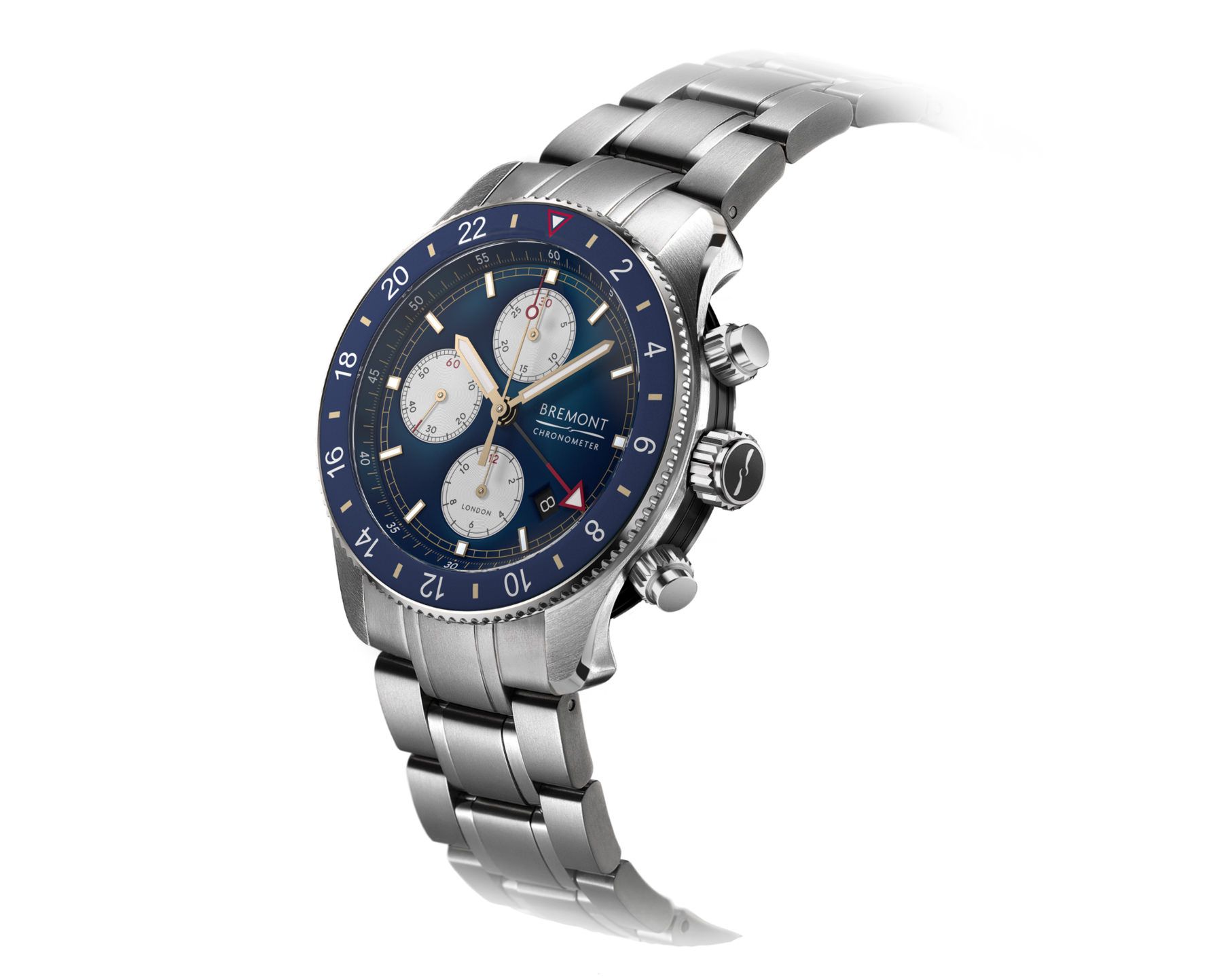 Bremont Supermarine Chronograph Blue Dial 43 mm Automatic Watch For Men - 2