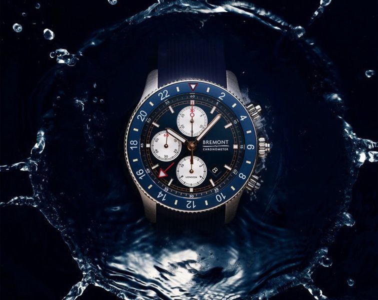 Bremont Supermarine Chronograph Blue Dial 43 mm Automatic Watch For Men - 4