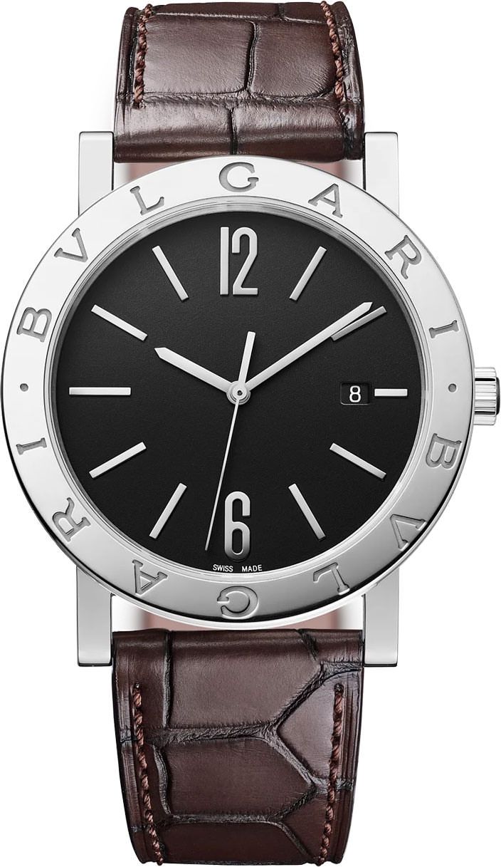 BVLGARI BVLGARI BVLGARI  Black Dial 41 mm Automatic Watch For Men - 1