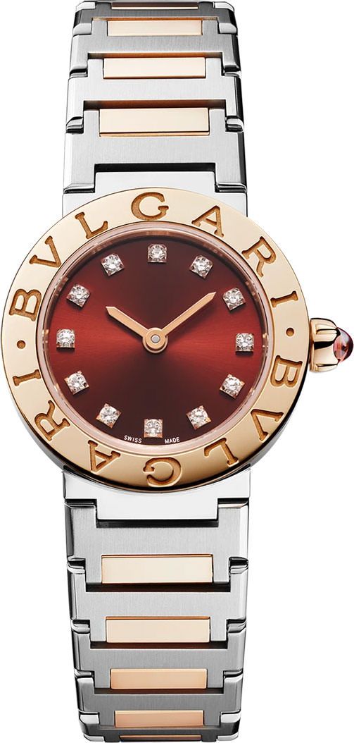 BVLGARI BVLGARI BVLGARI  Brown Dial 23 mm Quartz Watch For Women - 1