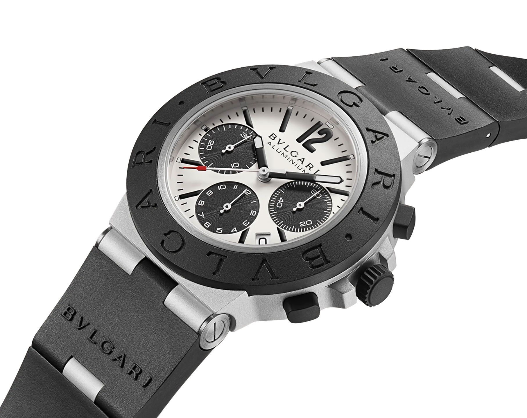 BVLGARI BVLGARI BVLGARI  Grey Dial 40 mm Automatic Watch For Men - 3