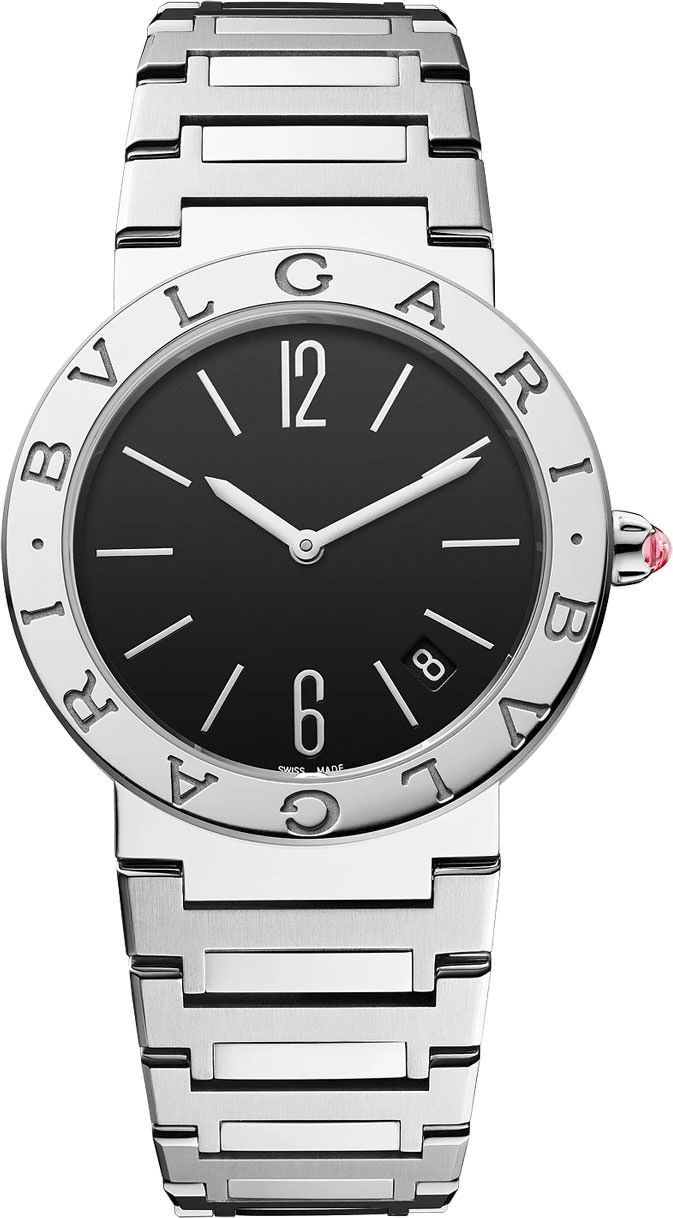 BVLGARI BVLGARI BVLGARI  Black Dial 33 mm Quartz Watch For Women - 1