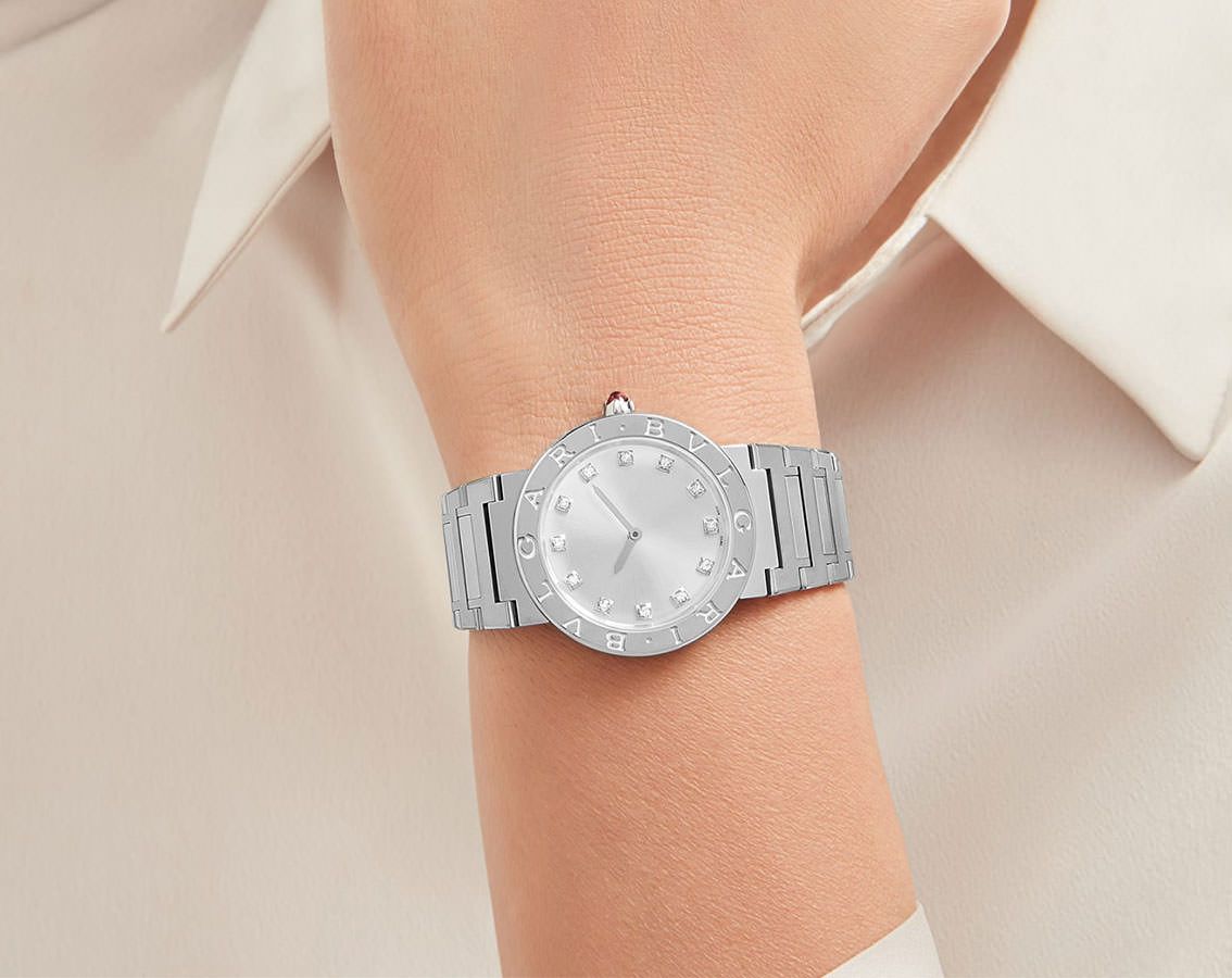 BVLGARI BVLGARI BVLGARI  Silver Dial 33 mm Quartz Watch For Women - 4