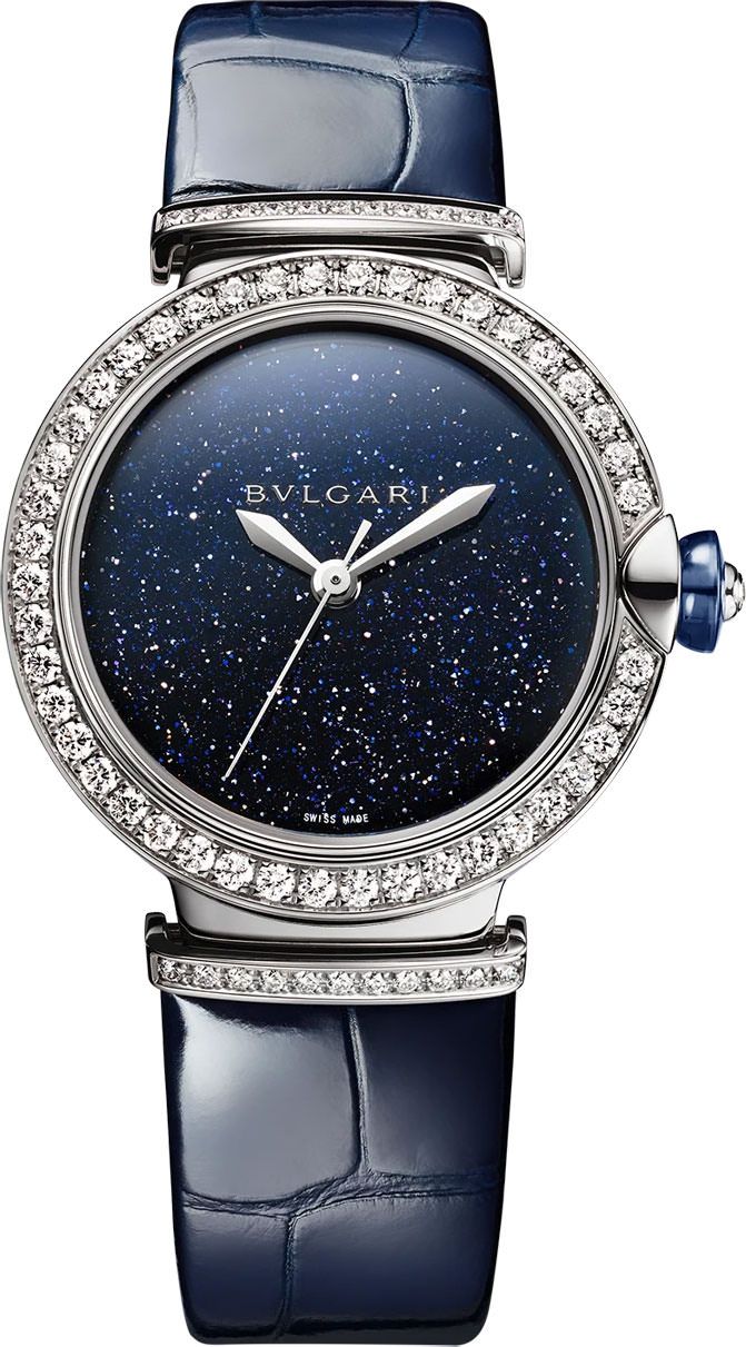 BVLGARI Lvcea  Blue Dial 33 mm Automatic Watch For Women - 1