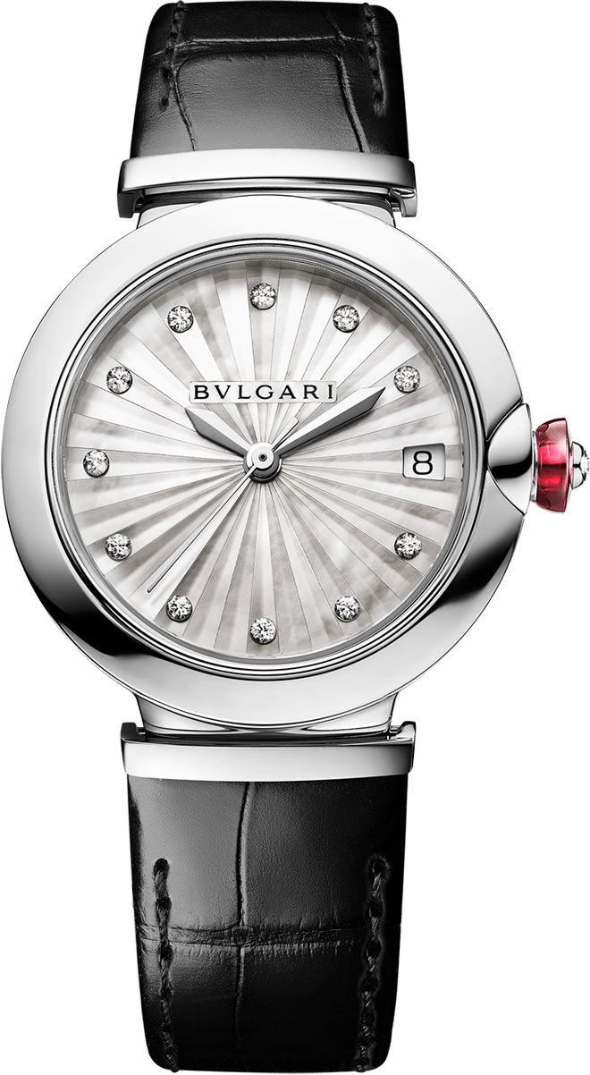 BVLGARI Lvcea  MOP Dial 33 mm Quartz Watch For Women - 1