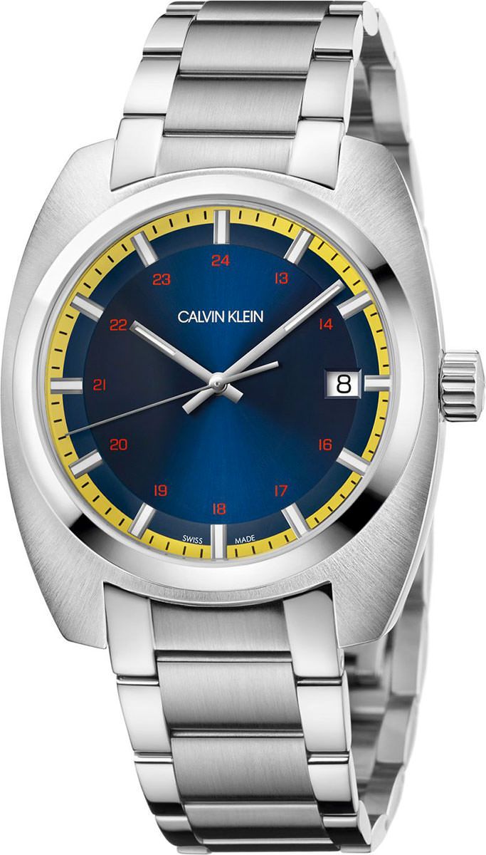 Calvin Klein Achieve  Blue Dial 43 mm Quartz Watch For Men - 1