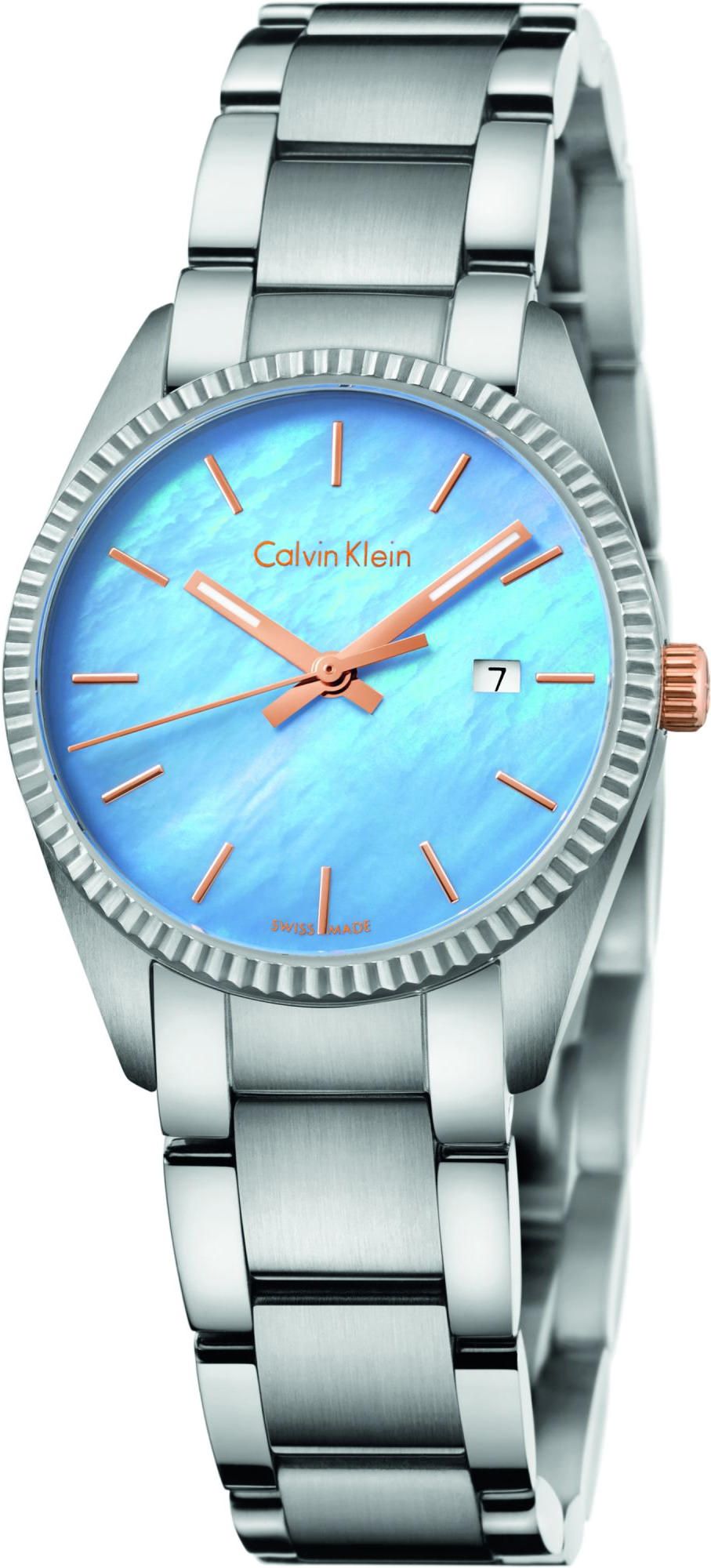 Calvin Klein Alliance  MOP Dial 30 mm Quartz Watch For Women - 1