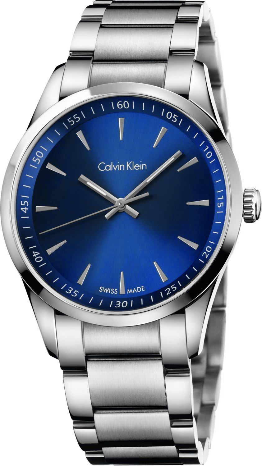 Calvin Klein Bold  Blue Dial 41 mm Quartz Watch For Men - 1