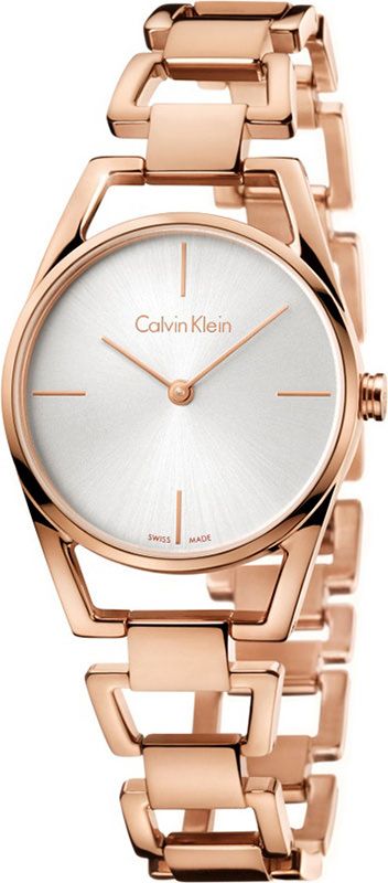 Calvin Klein Dainty  Silver Dial 30 mm Quartz Watch For Women - 1