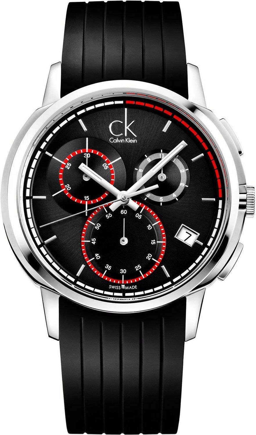 Calvin Klein Drive  Black Dial 42 mm Quartz Watch For Men - 1