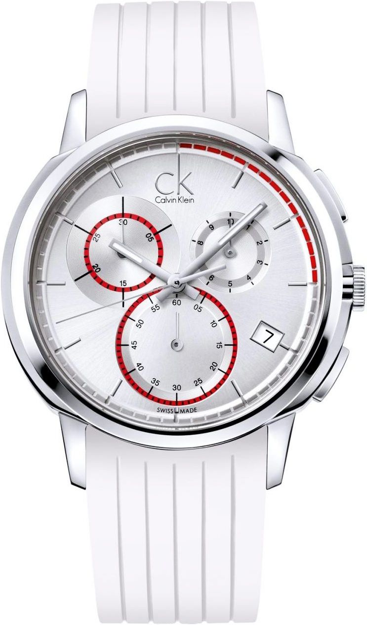 Calvin Klein Drive  Silver Dial 42 mm Quartz Watch For Men - 1