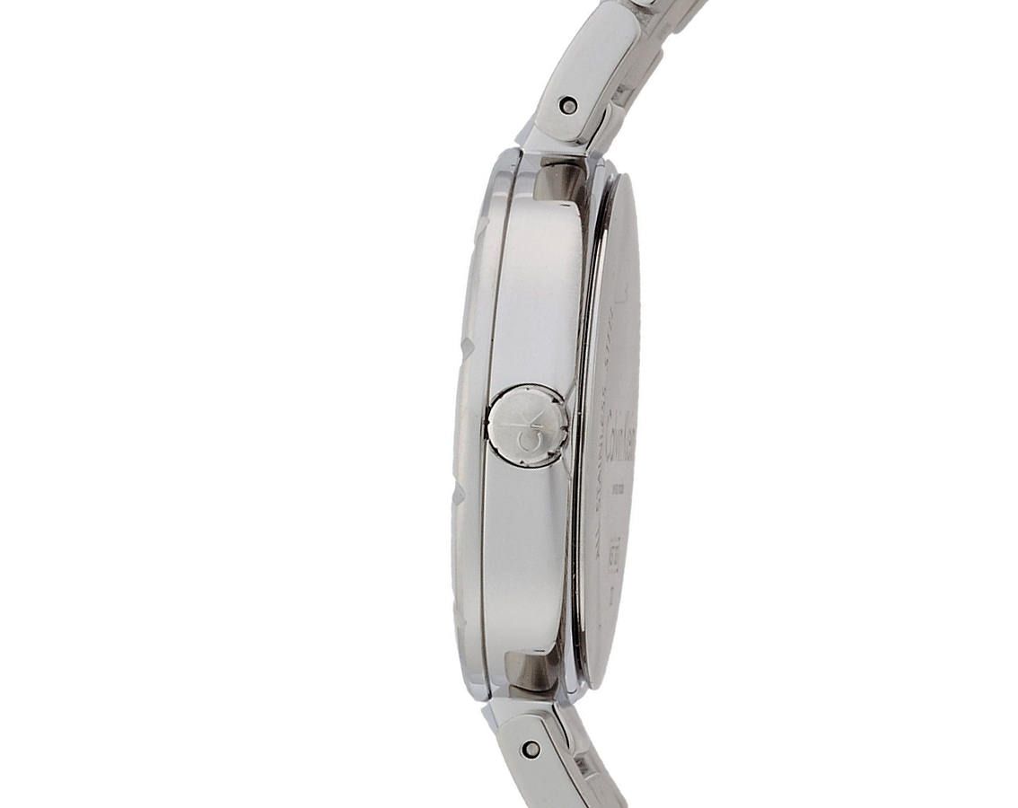 Calvin Klein Edge  Silver Dial 30 mm Quartz Watch For Women - 3