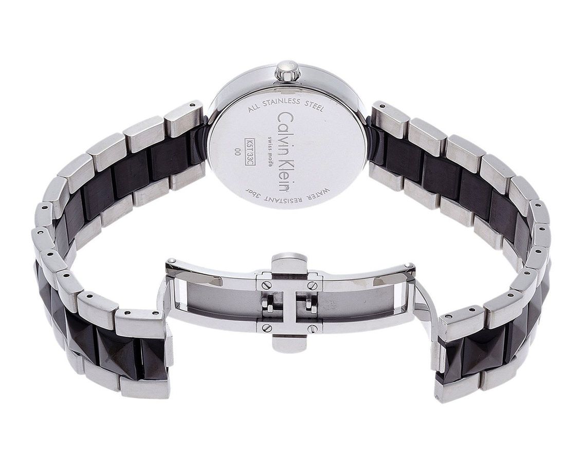 Calvin Klein Edge  Black Dial 30 mm Quartz Watch For Women - 2