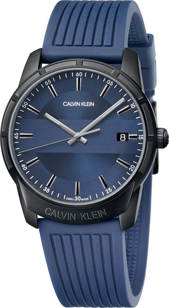 Calvin Klein Evidence  Blue Dial 42 mm Quartz Watch For Men - 1