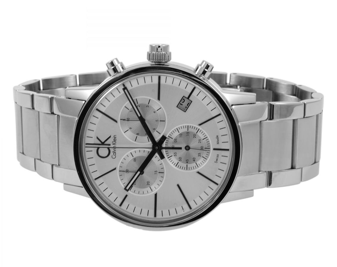 Calvin Klein Minimal  Silver Dial 42 mm Quartz Watch For Men - 3