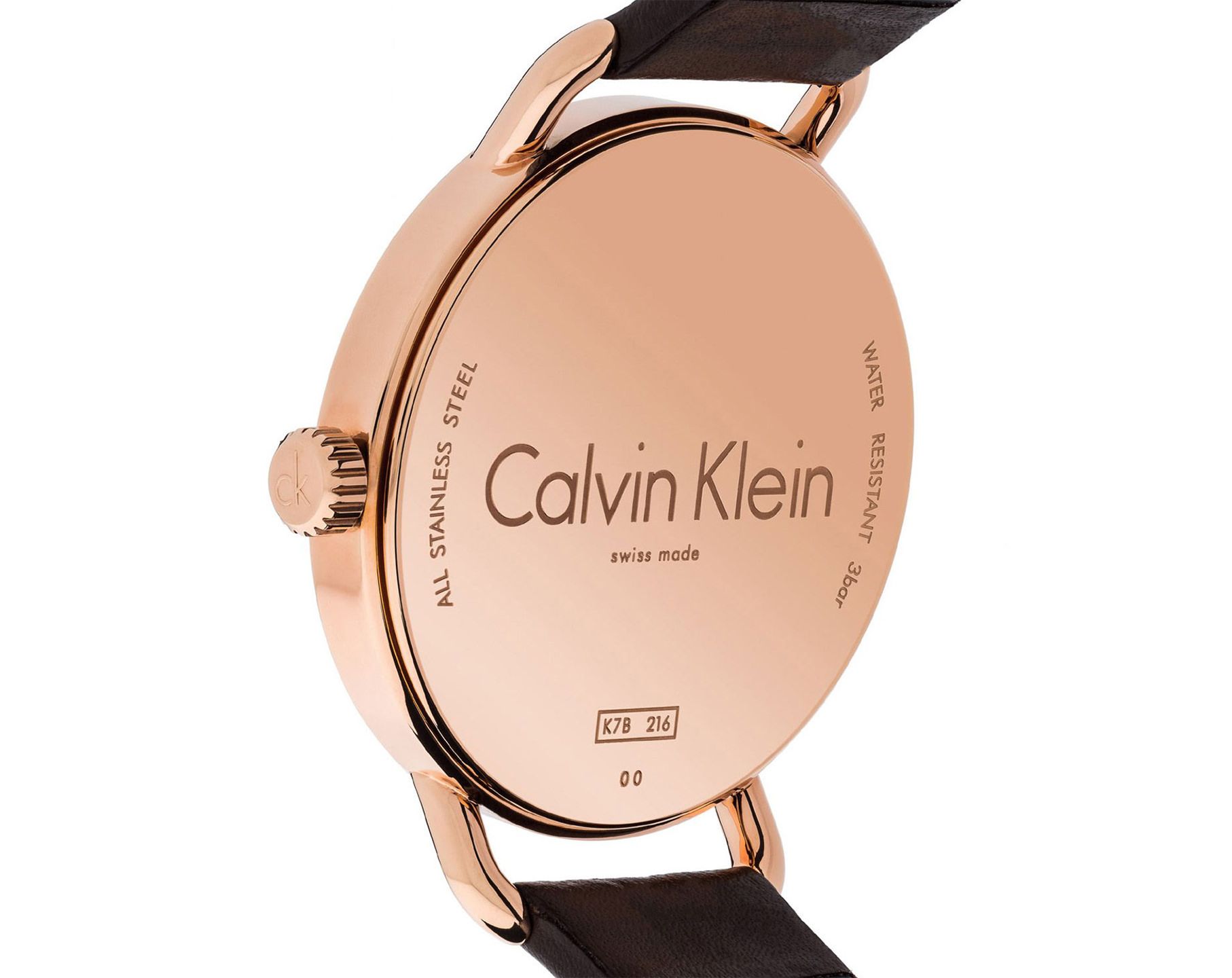 Calvin Klein Minimal  Silver Dial 40 mm Quartz Watch For Men - 10