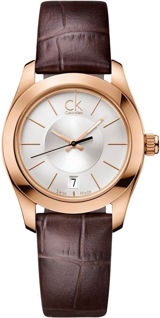 Calvin Klein Strive  Silver Dial 33 mm Quartz Watch For Women - 1