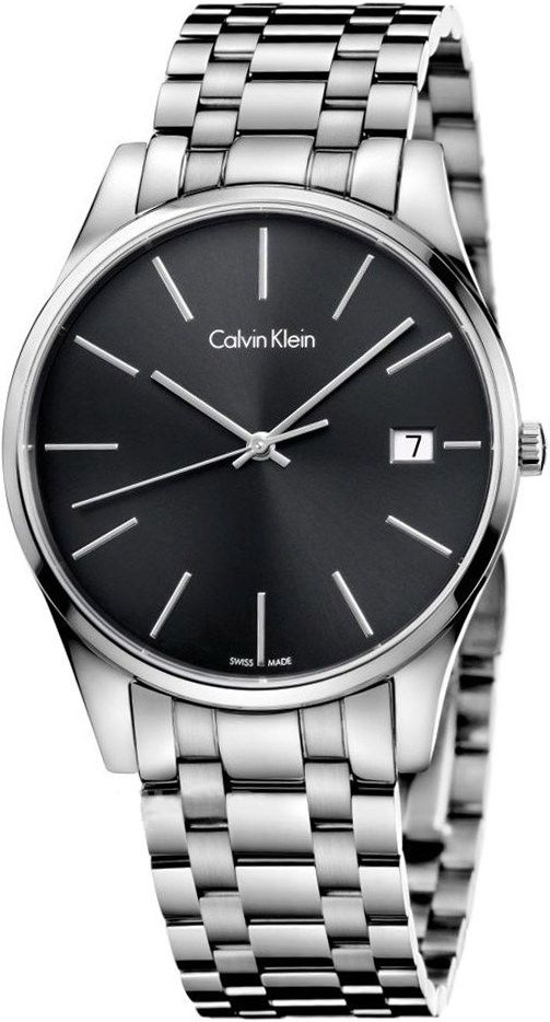 Calvin Klein Time  Black Dial 40 mm Quartz Watch For Men - 1