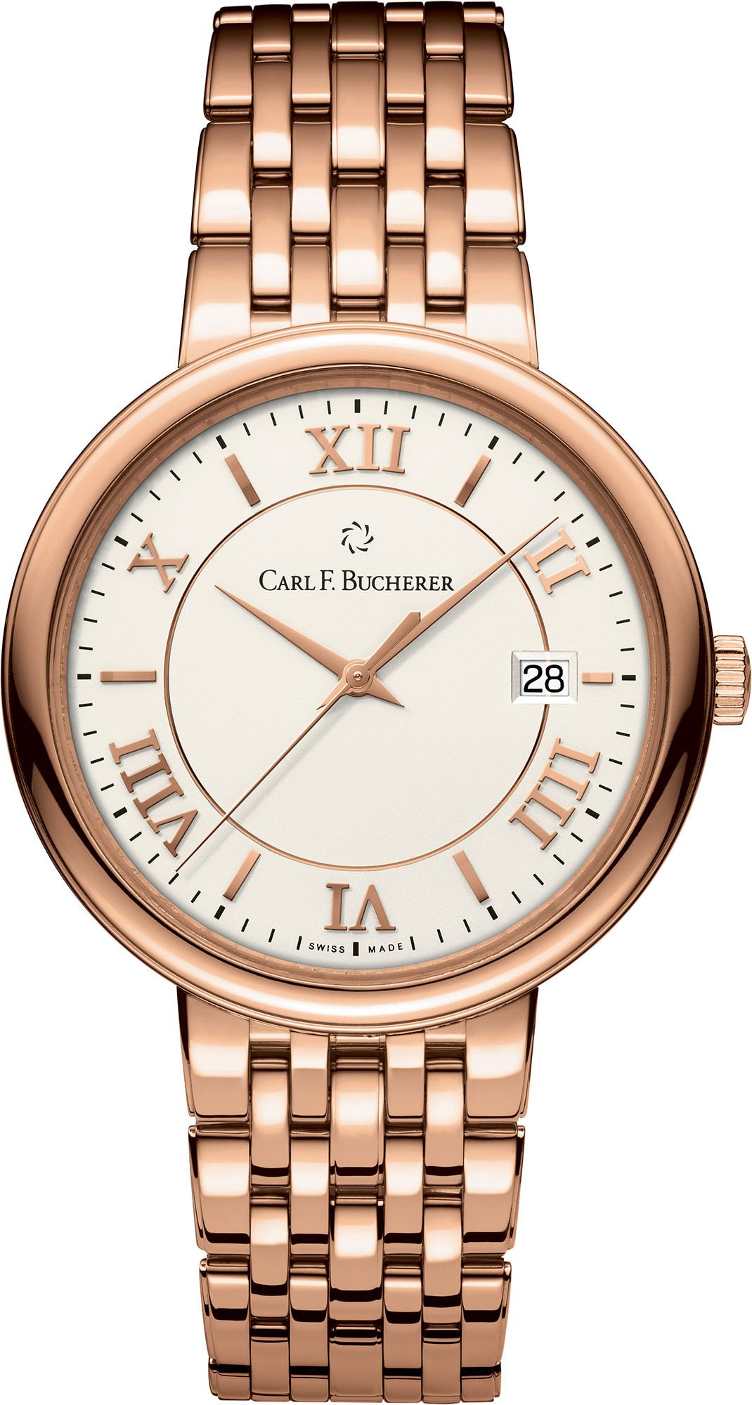 Carl F. Bucherer Adamavi  Cream Dial 39 mm Automatic Watch For Men - 1