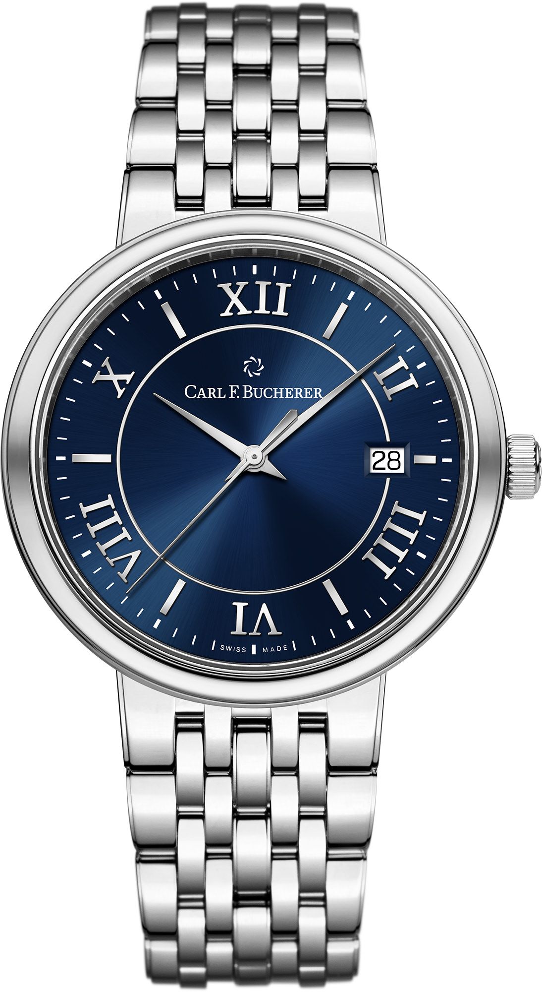 Carl F. Bucherer Adamavi  Blue Dial 39 mm Automatic Watch For Men - 1