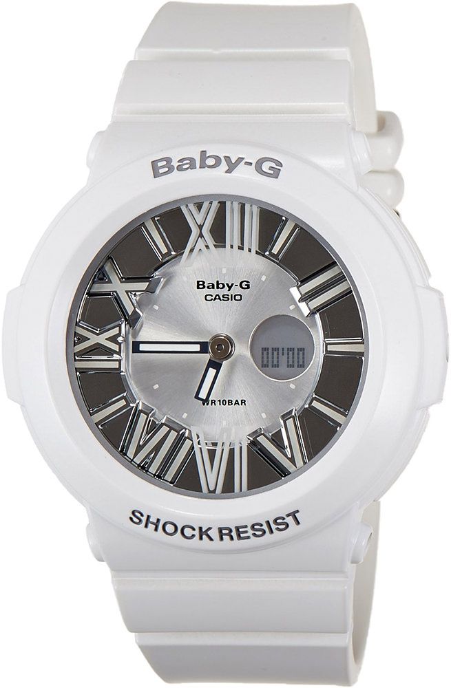 Casio Baby G Neon Illuminator Silver Dial 43 mm Quartz Watch For Women - 1