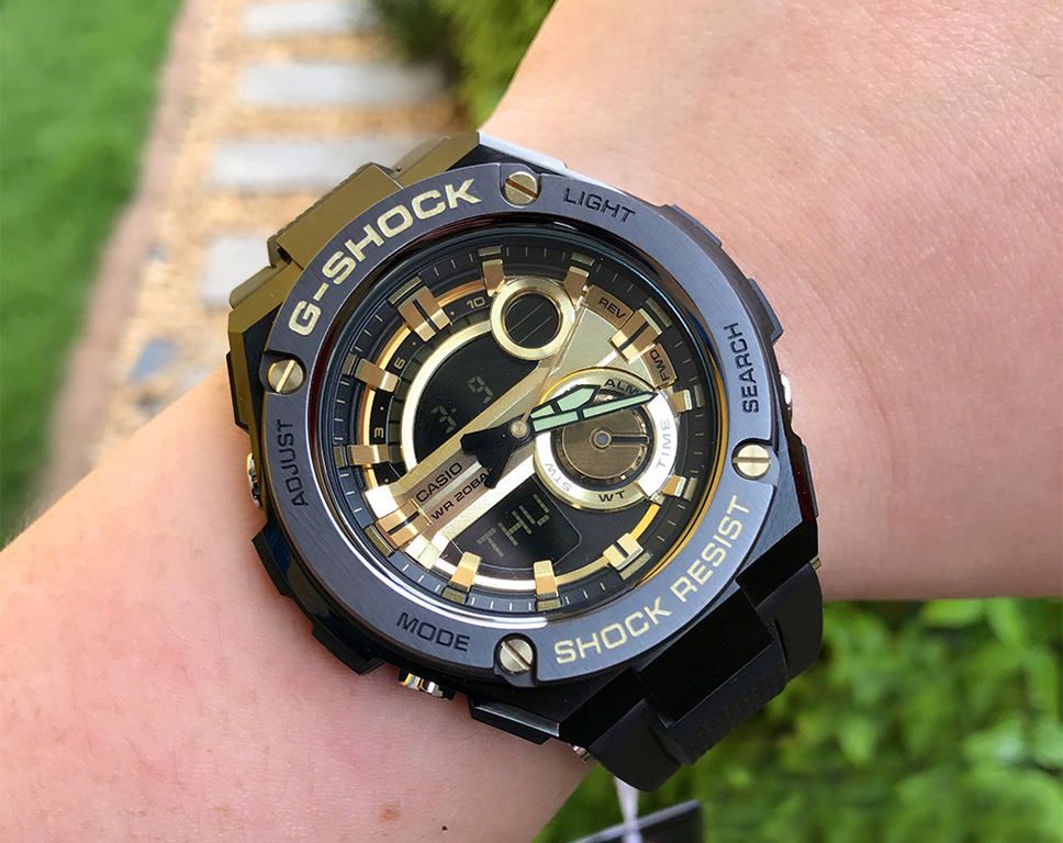 Casio G Shock  Black Dial 52.4 mm Quartz Watch For Men - 6