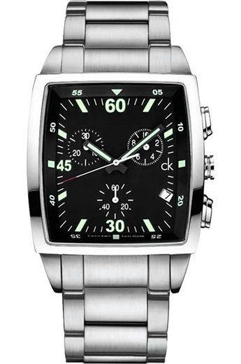 Calvin Klein Bold  Black Dial 40 mm Quartz Watch For Men - 1