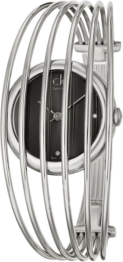 Calvin Klein Fly  Black Dial 28 mm Quartz Watch For Women - 1