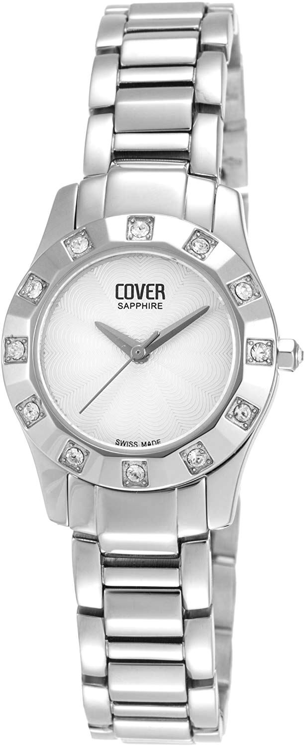 Cover Reflections  White Dial 28 mm Quartz Watch For Women - 1