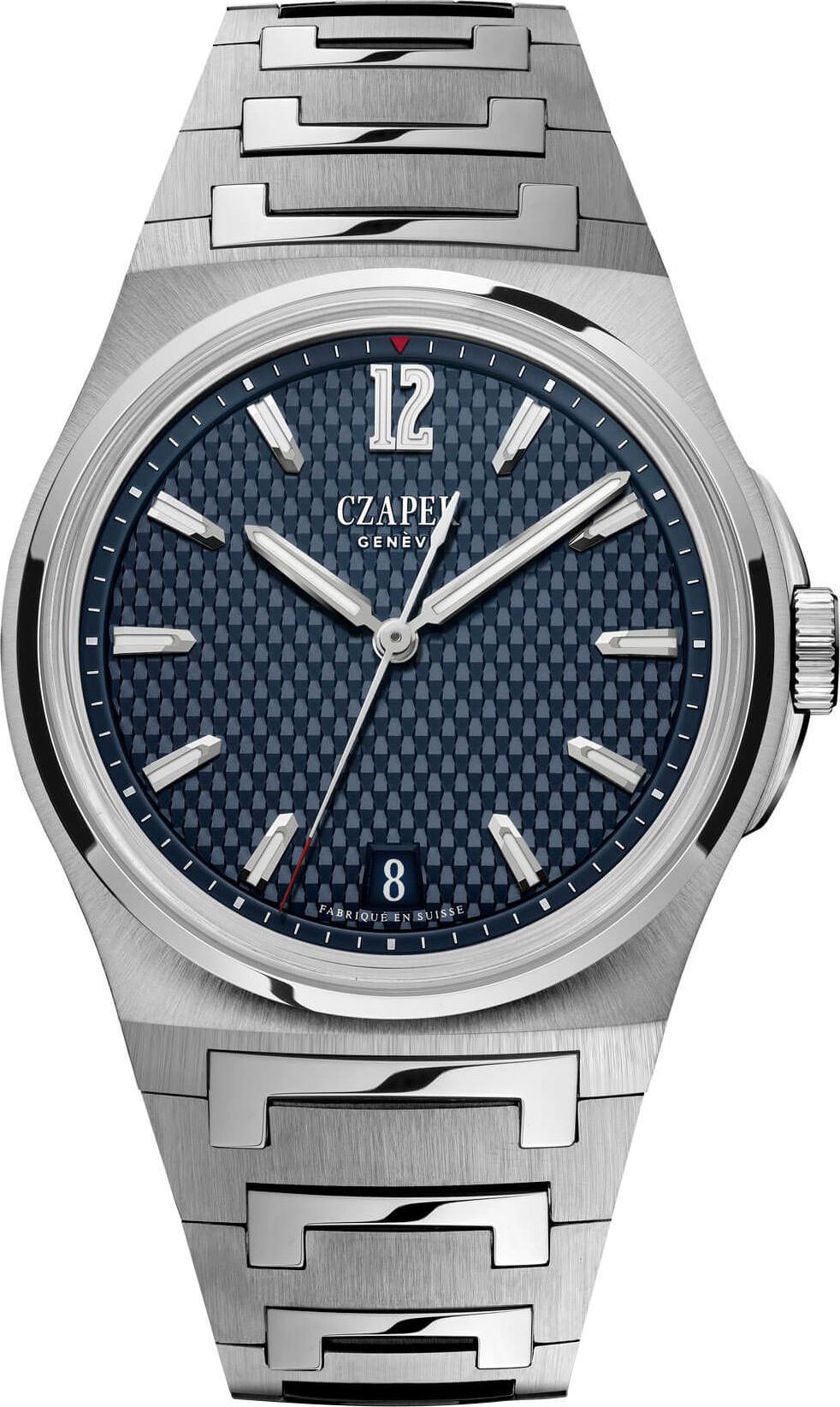 Czapek Antarctique Passage De Drake Blue Dial 40.5 mm Automatic Watch For Men - 1