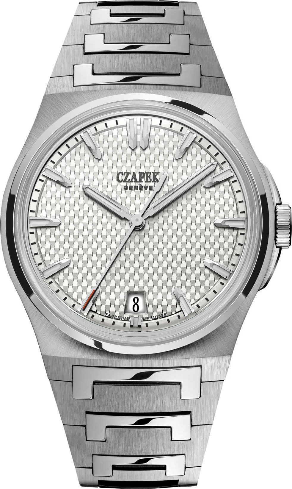 Czapek Antarctique Passage De Drake White Dial 40.5 mm Automatic Watch For Men - 1